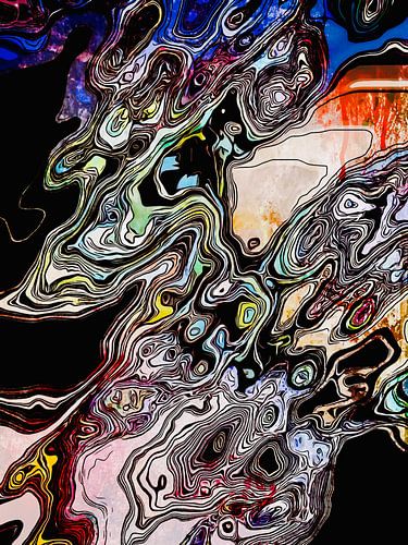 Flowing shapes Motif 14