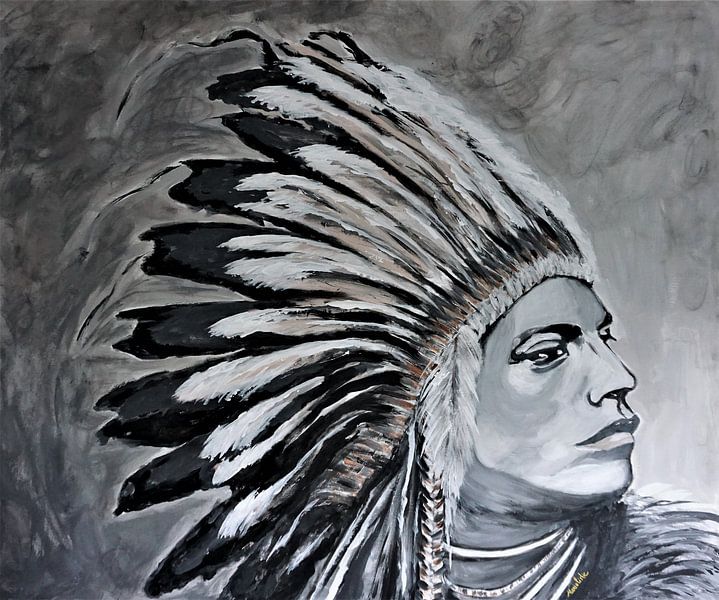 Indian by Marielistic-Art.com