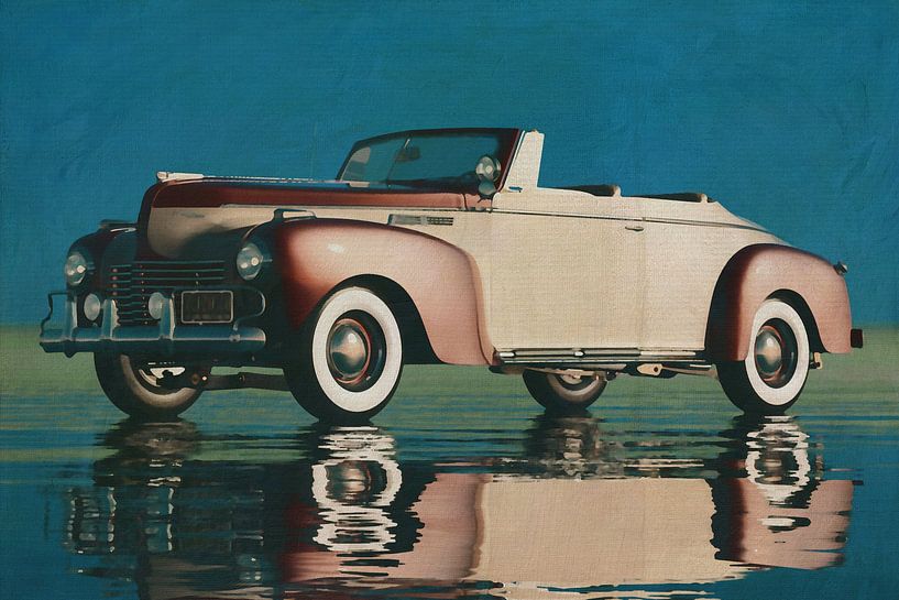 De Chrysler New Yorker Highlander uit 1940 van Jan Keteleer (JanKé): Een reis voorbij het canvas