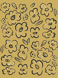 Blumenmuster von Bohomadic Studio