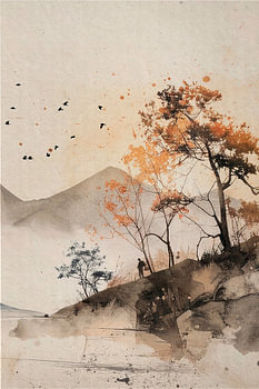 ZEN ART: Japans Berglandschap (deel 2)