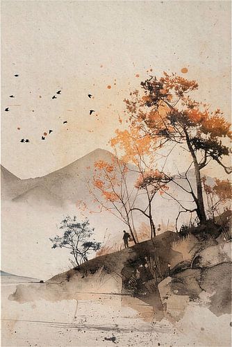 ZEN ART: Japans Berglandschap (deel 2)