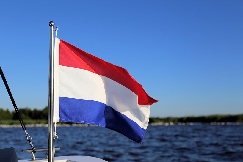 Nederlandse vlag aan boord van Arline Photography