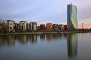 EZB Wolkenkratzer Frankfurt von Patrick Lohmüller