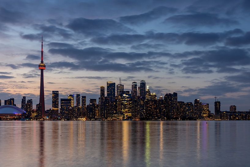 Toronto skyline by Roland Brack