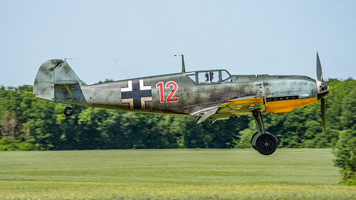 Luftwaffe Messerschmitt Bf 109 E-4 jachtvliegtuig.
