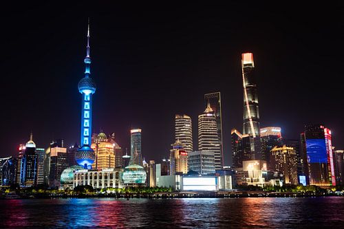 Nightfall in Shanghai