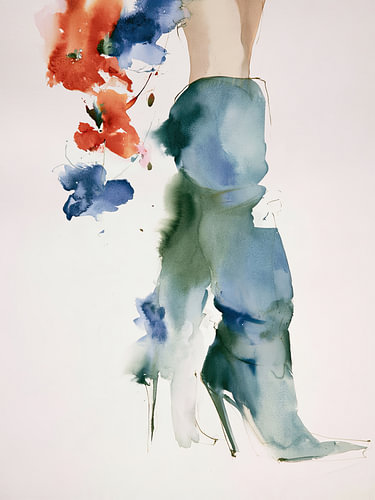 Floral Cowboy Boots