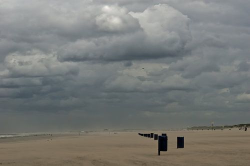 Zandstorm Hoek van Holland van C. Kuyvenhoven