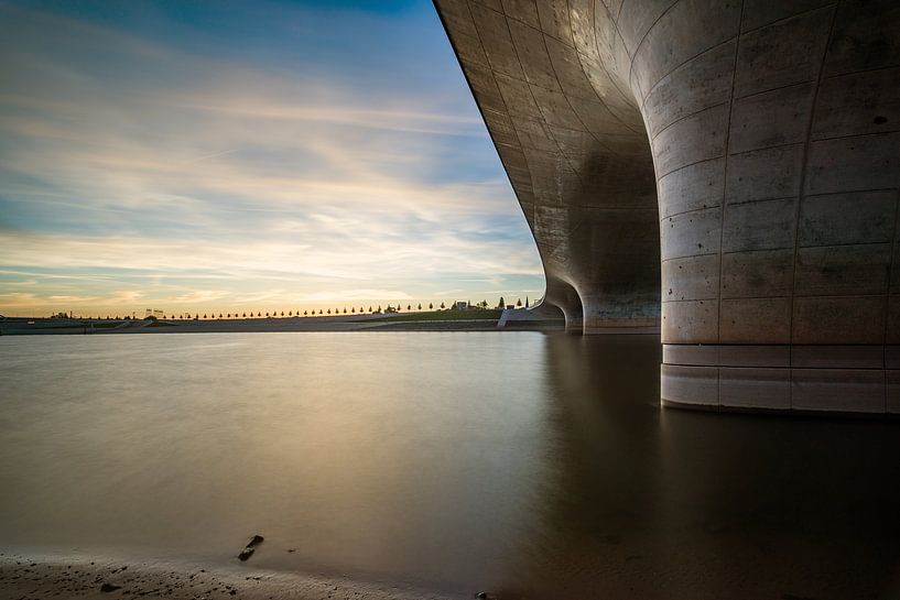 Waalbrug bij Nijmegen von Maerten Prins