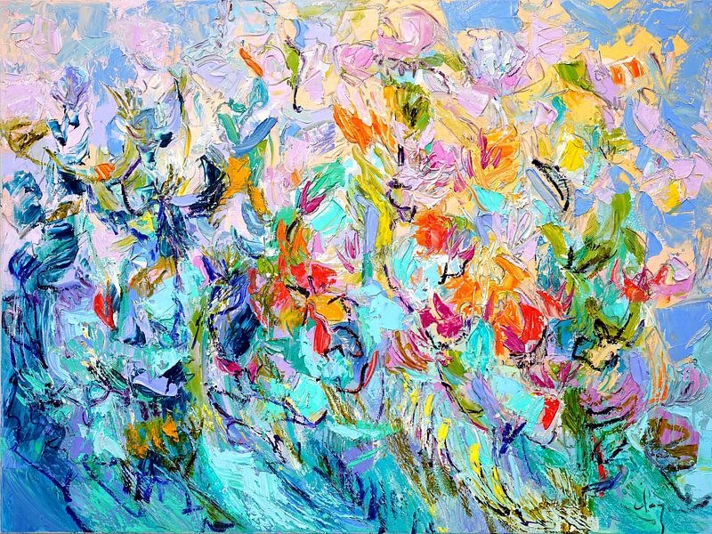 Strahlende florale Harmonie von Dorothy Fagan