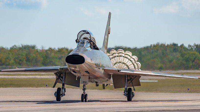 North American TF-100F Super Sabre. by Jaap van den Berg