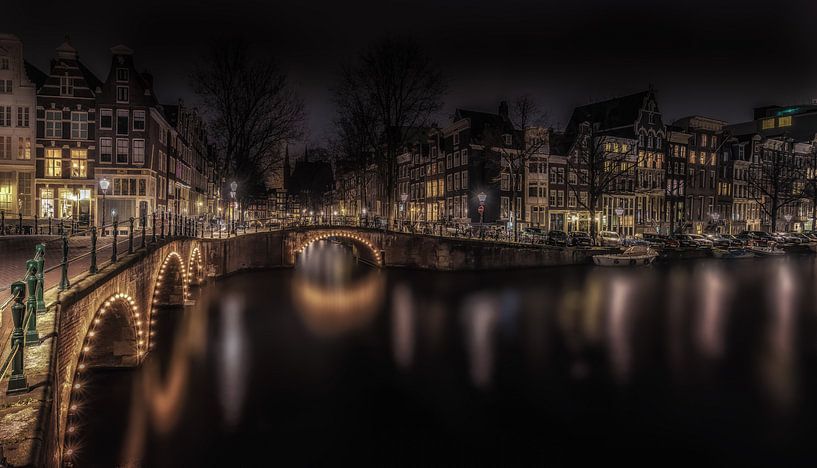 Grachten van Amsterdam van Mario Calma