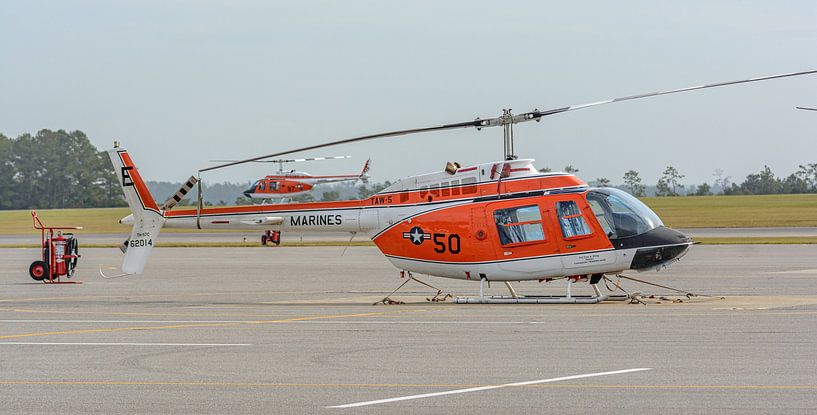 Bell TH-57C Sea Ranger trainingshelikopter. van Jaap van den Berg