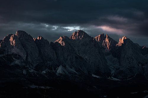 Dolomites - aperçus de la lumière série 1