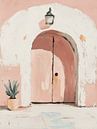 Marrakech in pastelkleuren van Studio Allee thumbnail