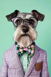 Schnauzer von Poster Art Shop