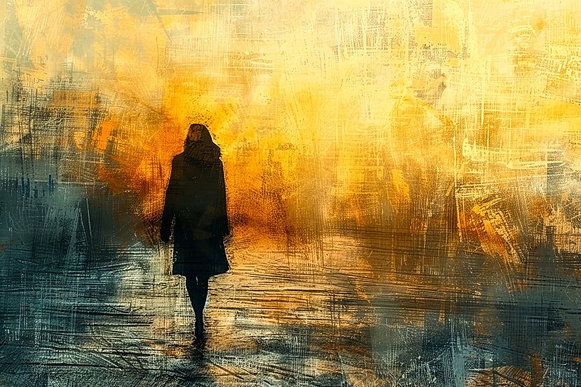 feeling of loneliness by Egon Zitter