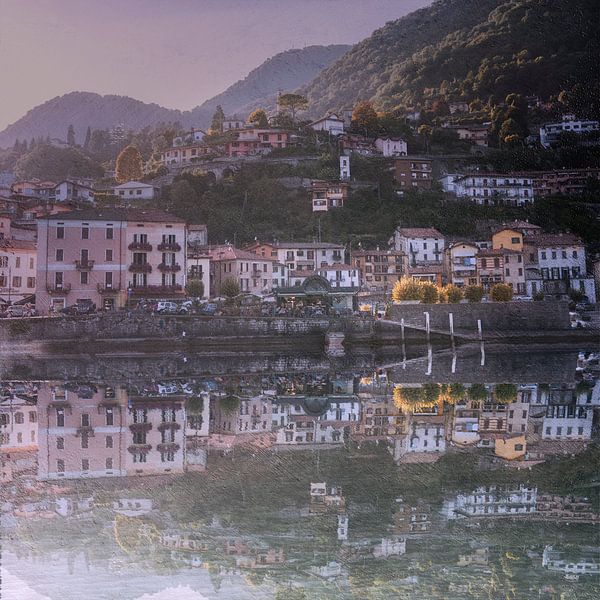 View from Lake Como by Nic Opdam Fotografie