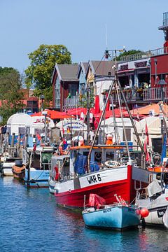 Alter Strom, Warnemünde, Rostock, Mecklenburg-Voor-Pommeren, Duitsland, Europa