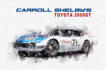 Carroll Shelby Toyota 2000GT by Theodor Decker