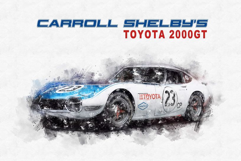 Carroll Shelby Toyota 2000GT by Theodor Decker