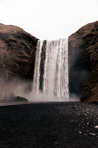 Chute d'eau en Islande