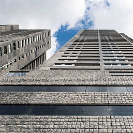 Wolkenkrabber in Rotterdam van Wim Stolwerk