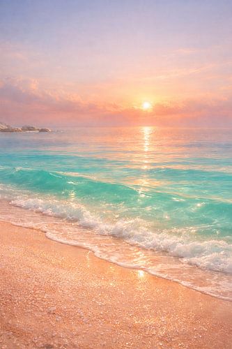 Jelly-Core Coastal Sunset Glass Horizon