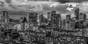 Rotterdam Panorama 5 van Nuance Beeld