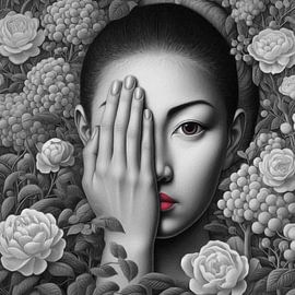 Un portrait d'elle von J.O. Han