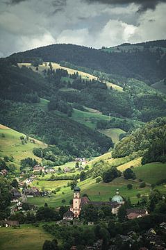 St. Trudpert klooster van Münstertal van Tim van der Kraats