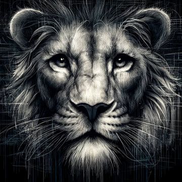 Lion II van Art Studio RNLD