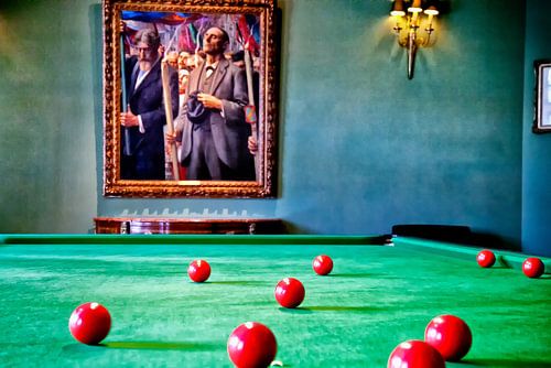 Biljart van Anja Daleman
