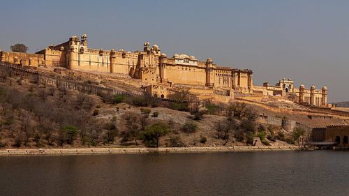 Amber Fort bij Jaipur in India
