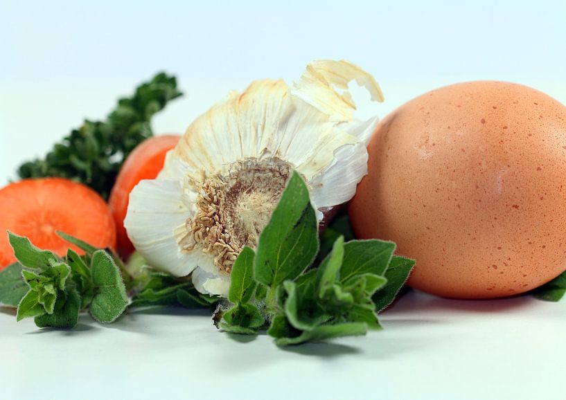 Vegetable + Egg par Roswitha Lorz