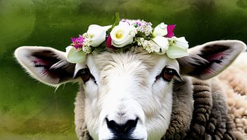 Mouton romantique sur Heike Hultsch