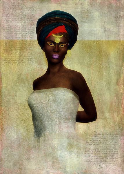 Femme du monde - femme africaine par Jan Keteleer