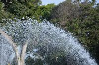 water in de lucht