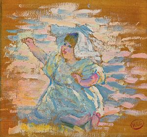 Henri-Edmond Cross - Studie zu 'Mutter spielt mit ihrem Kind' (1897-99)