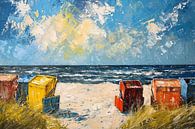 Beach chairs by the sea by ARTemberaubend thumbnail