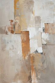 Abstract modern schilderij