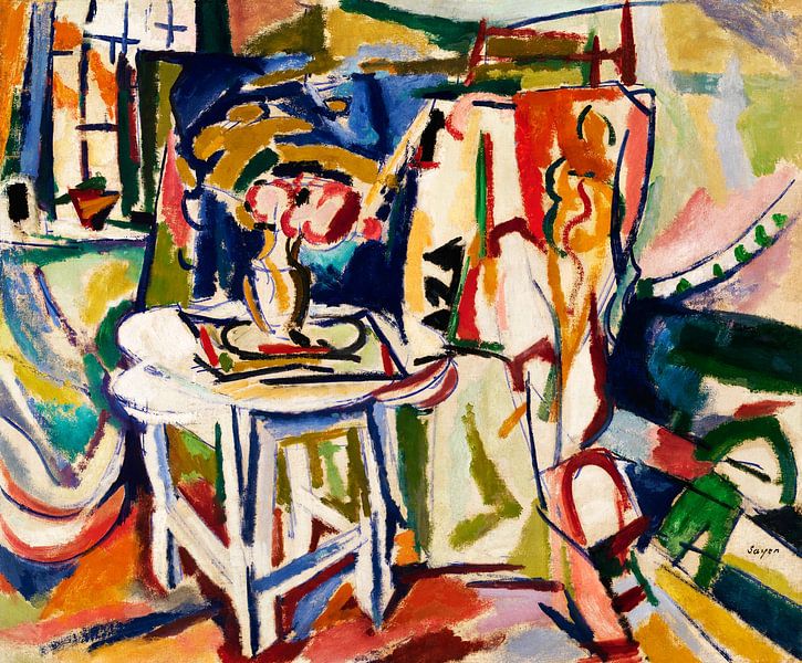 Interieur, Henry Lyman Saÿen van Meesterlijcke Meesters