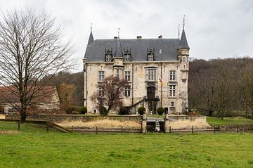 Valkenburg, Limburg, Die Niederlande - Das alte Schloss Valkenburg von Werner Lerooy