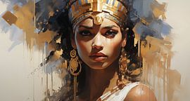 Aura souveraine : Le regard d'or du Nil sur Emil Husstege