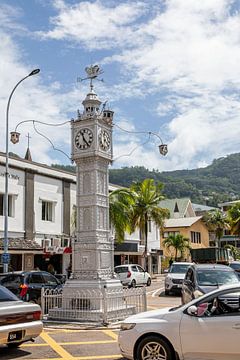 Klokkentoren in Victoria (Seychellen) van t.ART