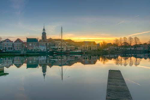 Blokzijl in de ochtend
