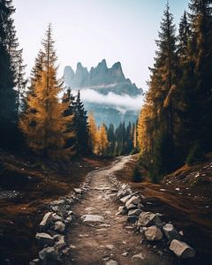 Fantastischer Blick auf Berge