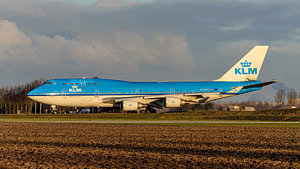 KLM Boeing 747-400.