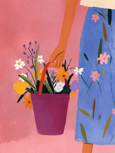 Colourful flowers by Carla Van Iersel